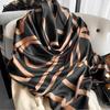 High-quality Luxurious Silk Scarves Headband Scarfs Neck Scarf For Women Chain Silk Scarf Women's Decorative Shawl