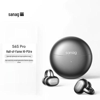Беспроводные спортивные наушники-клипсы SANAG S6S Pro