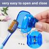 Toothbrush Head Cover Protector Cap Portable Storage Clip Household Travel Hotel Toothbrush Dustproof Protective Case