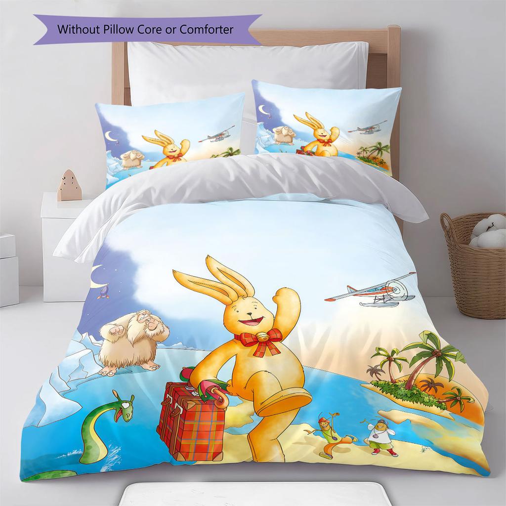 Felix Circus (2) Bedding Quilt Set Quilt Cover Pillowcase Home Decoration Birthday Gift (1 * duvet cover + 2 * pillowcase, without core)