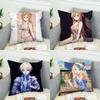 Наволочка Sword Art Online Для Автомобиля Дивана Декоративная Домашняя Двусторонняя Печать Плюшевая Квадратная Подушка-Плед Чехол