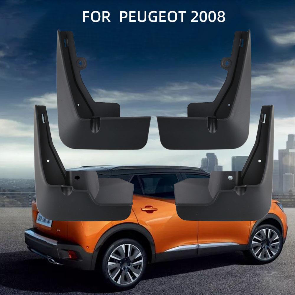 Car Mudguards Mudflaps for Peugeot 2008 2019-2023 E2008 2020-2022 4Pcs/set Mud Flaps Splash Guards Cover Fender Accessories