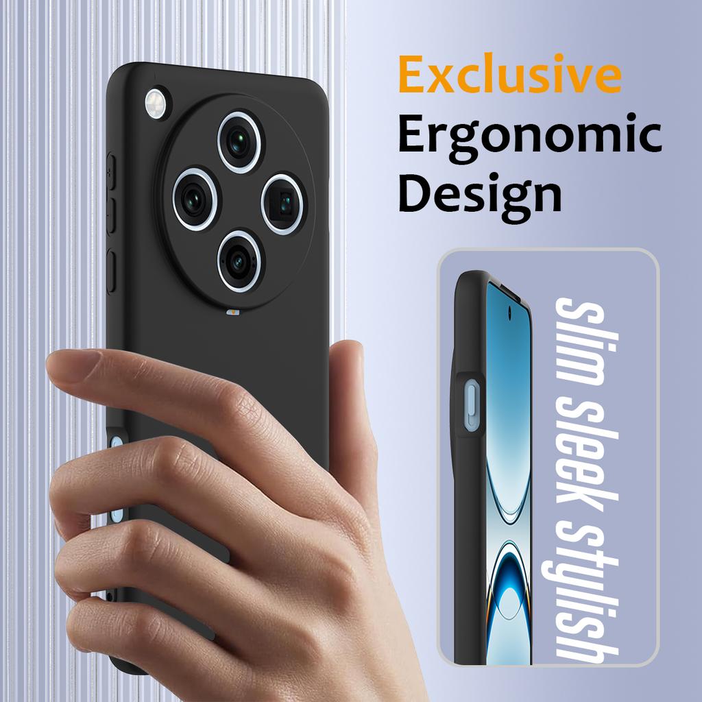 For Oppo Find X8 Pro 5G Case Compatible with MagSafe Anti-Drop Liquid Silicone Phone Cover