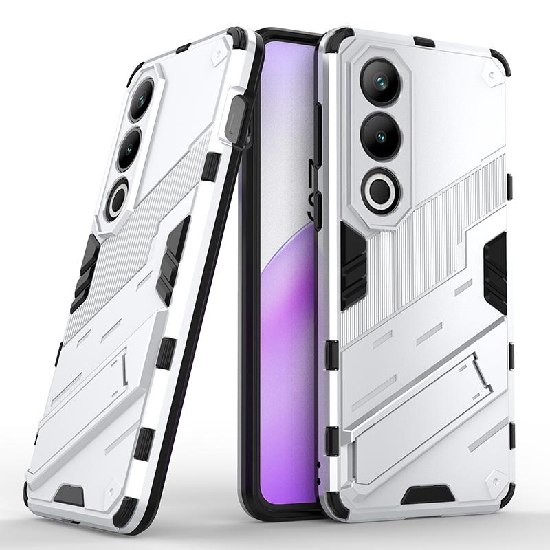 Для OnePlus Ace 3 3V 2 2V Pro Punk Armor противоударный бампер прочный прорезиненный ПК подставка держатель чехол чехол