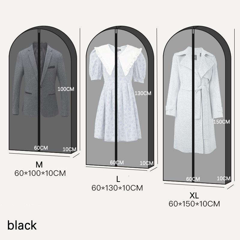 Thickening Clothes Dust Case Garment Suit Coat Organizer Cover for Home Wardrobe Storage Protect Bag