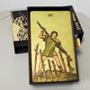 PVC Tarot Deck 12*7cm In Pull-out Gift Box with Guidebook for Beginners 78 Pcs Waterproof and Wear-resistant Tarot Cards