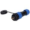 Aviation Plug Socket Durable Stable Safe Reliable Corrosion Resistance Connector for Program Controlled Machines2 Pin