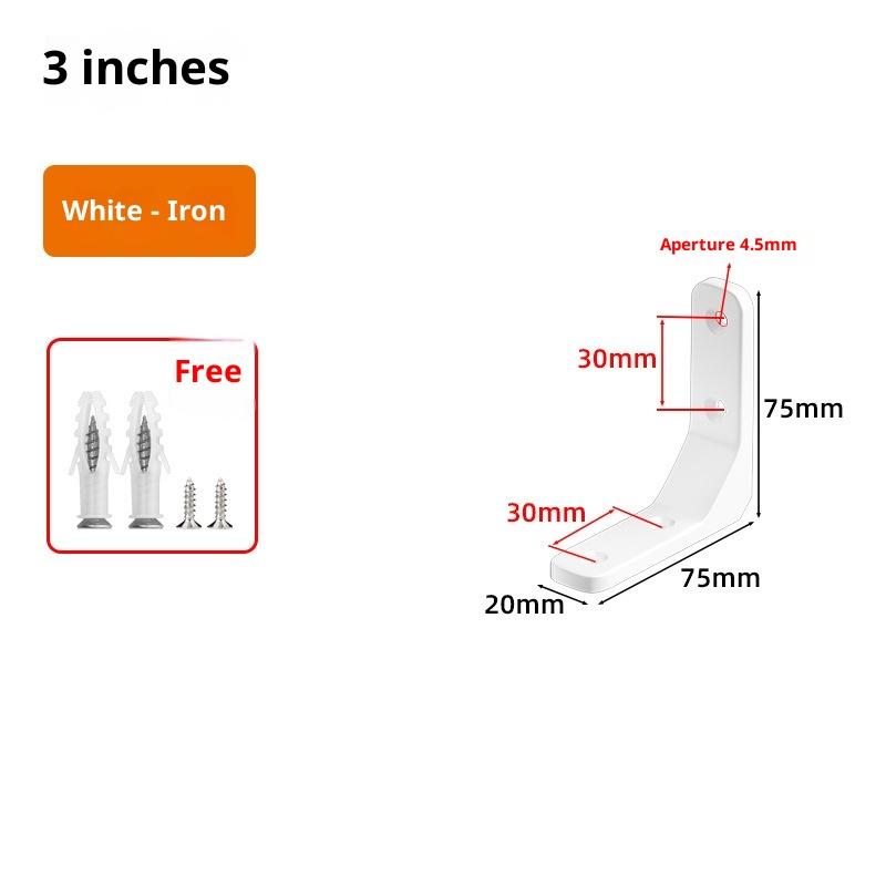 L-образный кронштейн для полки Треугольная опора Настенный угловой кронштейн Сверхпрочный угловой кронштейн для плавающих полок Стеллаж для хранения