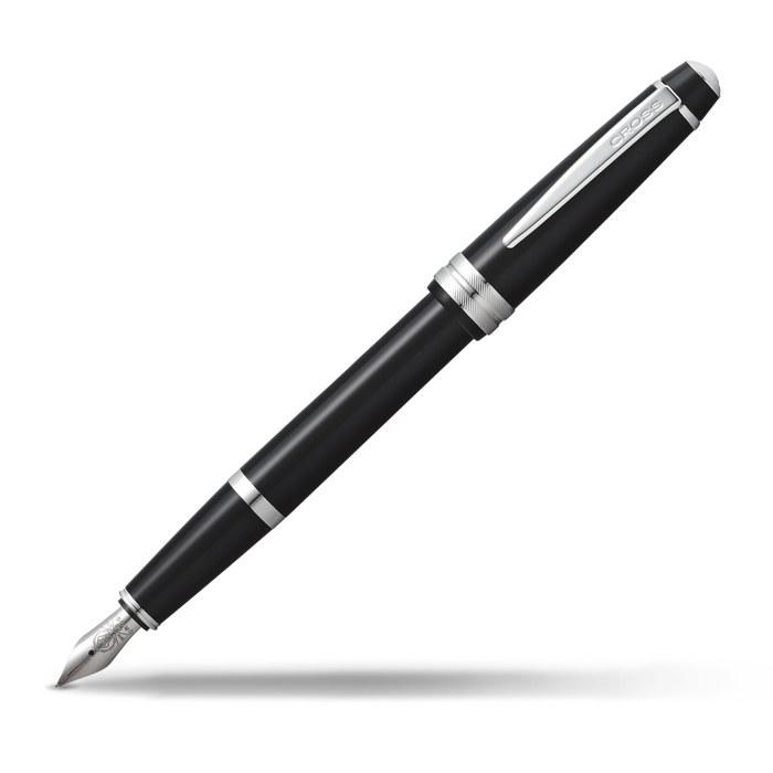Cross Ручка-перо Bailey Light Black M NAT0746-1MS M (Средняя)