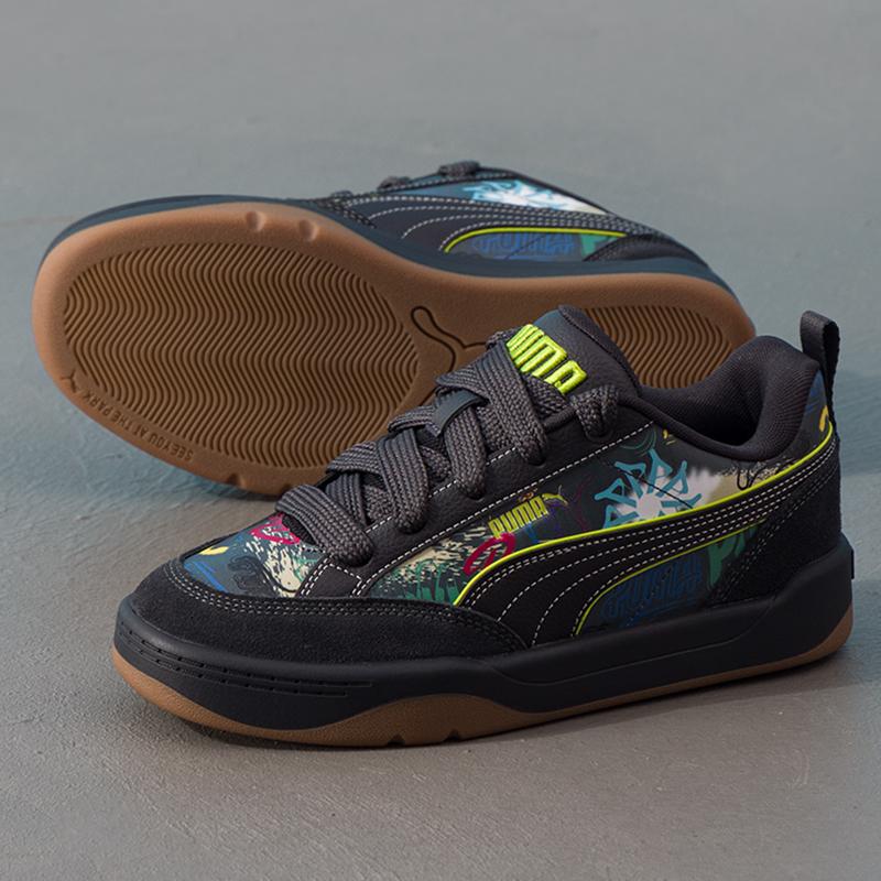 Puma Кроссовки Park Lifestyle Унисекс Черные Мультиколор 406664-01
