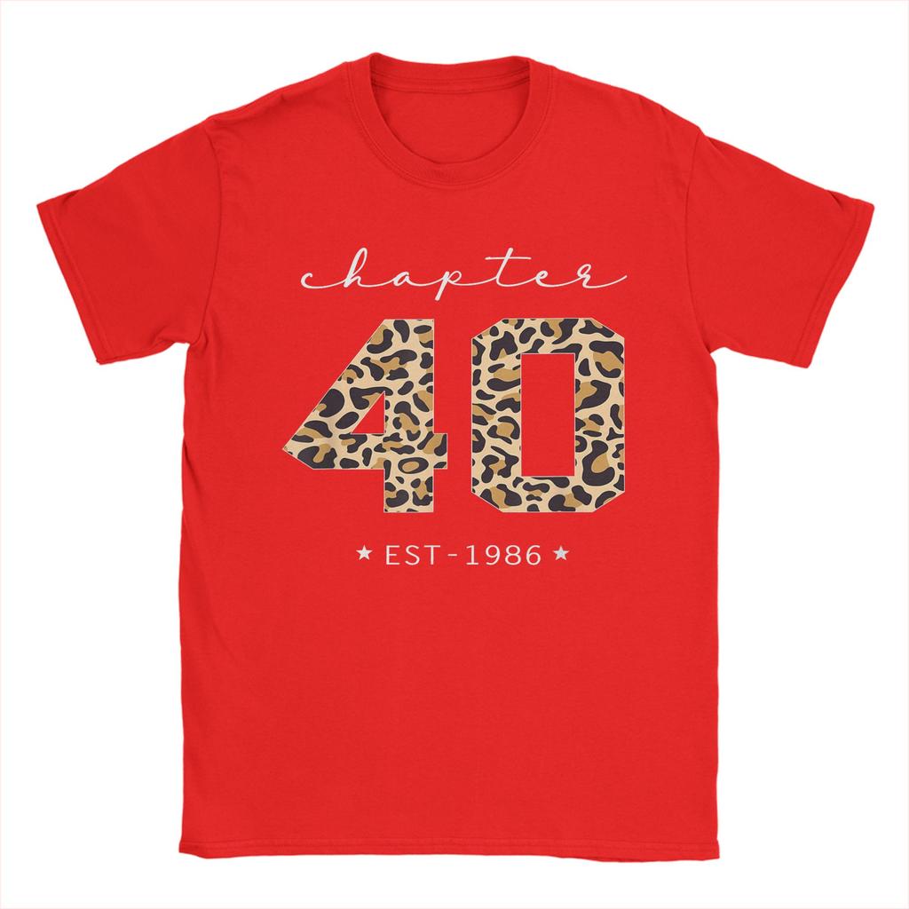 Leisure Vintage 1986 40th Birthday TShirt for Unisex Round Collar 100 Cotton T Shirt Short Sleeve Tee Shirt 6XL Clothes