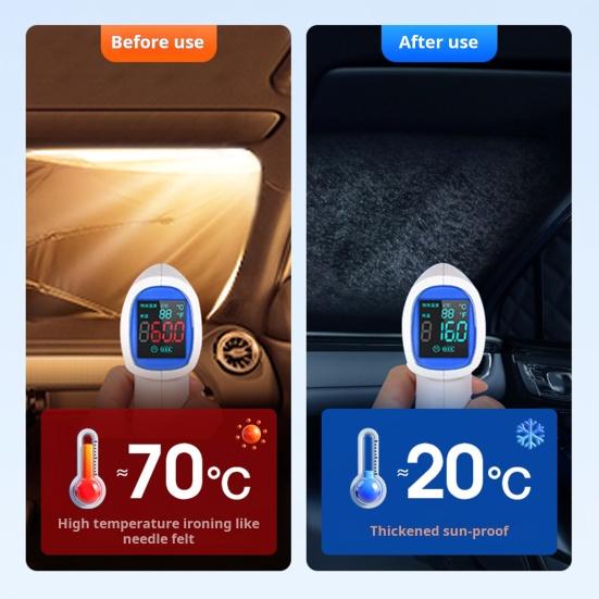 Защитный чехол для лобового стекла от снега с магнитным креплением, водонепроницаемый, простая установка, универсальный размер, для тяжелых автомобилей, грузовиков, защитный чехол для лобового стекла