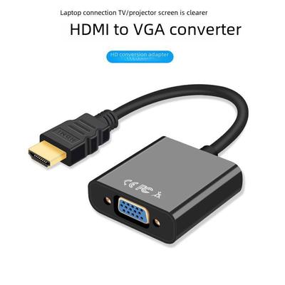 Кабель-адаптер высокой четкости HDMI-VGA для компьютера, ноутбука и проектора