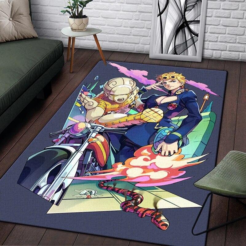 Джоджо аниме красивый ковер с рисунком для гостиной большой ковер черный мягкий ковер украшения дома коврики бохо коврики для пикника