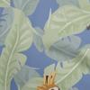 oneOone Ткань Cotton Flex Dusty Teal Green с принтом тропического попугая и листьев, швейный материал, ткань в ярдах, 40 дюймов