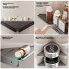 Baizi Bathroom Storage Rack, No Drilling Required, Triangular Stainless Steel Shelf for Washroom, Toilet, And Bathroom Storage