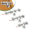 1 Set 4/6/8 Inch Hardware Door Lock,Stainless Steel Barrel Bolt Latch With Padlock Clasp for Locking Door Window Drawer Cupboard