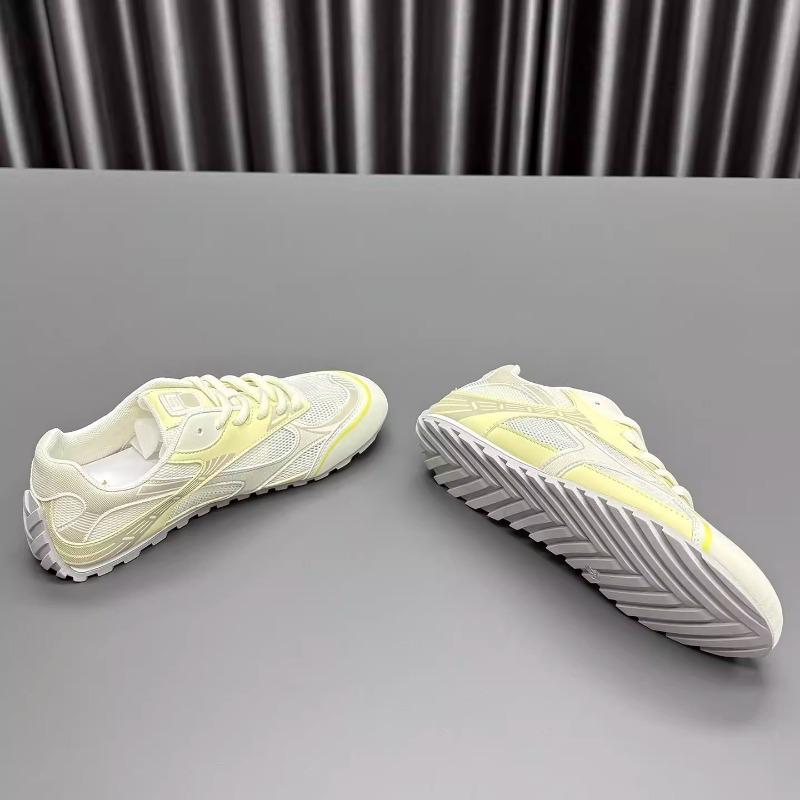 Сетчатые женские летние новые полые дышащие на шнуровке на толстой подошве тонкие повседневные спортивные туфли