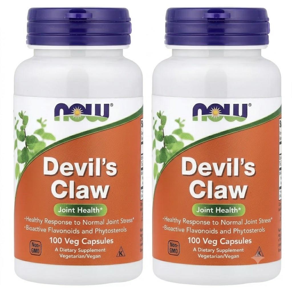 Now Foods Devil's Claw Veggie Capsules (100 count), Joint Health
