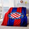 HNK Hajduk Split Portable Blanket/Soft Blanket Bedding Blanket Suitable for Travel Camping Living Rooms Offices Sofas Fan Gifts