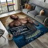 Hip-hop Rapper Eminem Carpet Living Room Bedroom Cover Rug Resistant Dirt Easy Maintain Non-slip Floor Mat Mechanical Washable