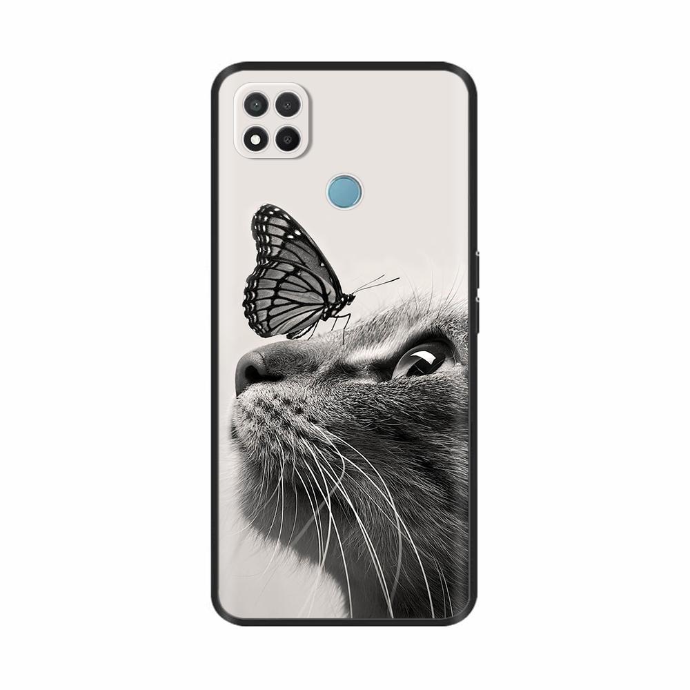 Чехол для Xiaomi Redmi 9C Силиконовый Мягкий TPU Чехол для Xiaomi Redmi 9C NFC Чехол Чехлы для Телефона Redmi9C Защитный Бампер Задняя Крышка
