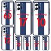 Football Number Name Personalised Case For Xiaomi Redmi Note 12 11 10 9 Pro 12S 11S 10S 9S Back Cover For Redmi 12 9C 10C 12C