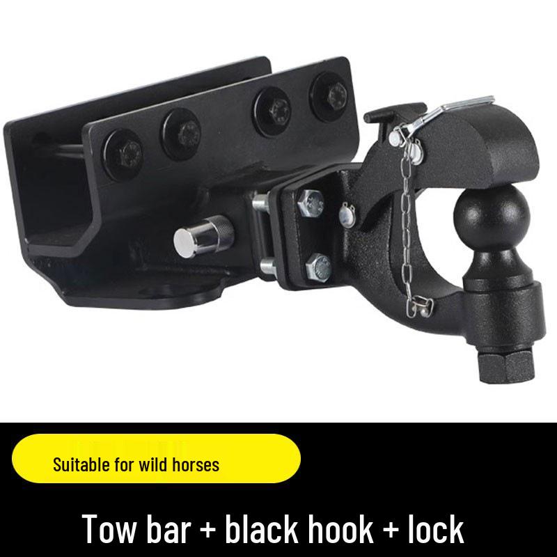 Совместимо с буксировочными крюками для Ford Bronco RV, буксировочными крюками «Голова тигра с квадратной пастью» и фаркопами.