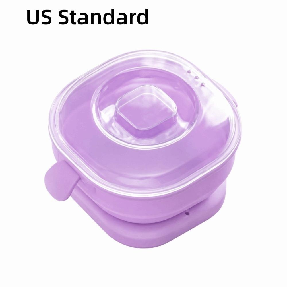 Adjustable Heating Control Mini Wax Warmer Silicone Non-Stick Pot Wax Melting Machine  Home