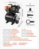 1100W Shallow Well Pump with Pressure Tank, 5300 LPH, Irrigation Jet Pump with 19L Tank, Filter, Check Valve, Automatic Water Booster System, 1.4-2.8