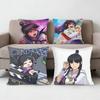 Ace Attorney Чехол на подушку Майя Фей Чехол от пылевых клещей Невидимая молния шелковистый короткий плюш Чехол на подушку для дивана