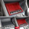 Для Volkswagen Golf 6 Gti R MK6 2008-2012 Углеродное волокно Интерьер автомобиля Пепельница Панель Рамка Крышка Накладка Наклейка Декор Автомобильные аксессуары