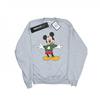Womens/Ladies Mickey Mouse Christmas Jumper Stroke Sweatshirt
