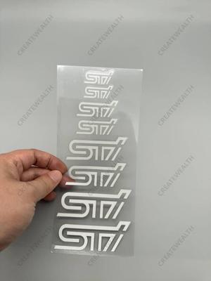 Наклейка на суппорт STI Subaru Термостойкая наклейка Крутая накладка на суппорт Водонепроницаемая наклейка Тормозной суппорт (Гиняку)