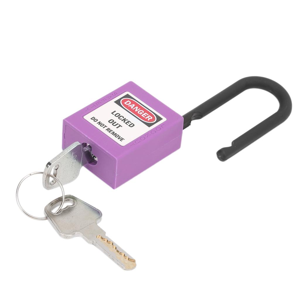 38 мм 1,5 дюйма безопасности навесной замок инженерная изоляция пылезащитный с 2 ключами для строительства заводов
