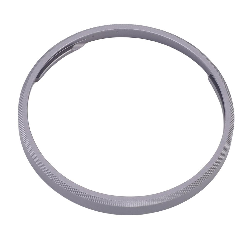 GN 2 Lens Ring Cap Fit for GRIIIX Camera Aluminum Alloy Metal Lens Decoration Ring Cap Grey