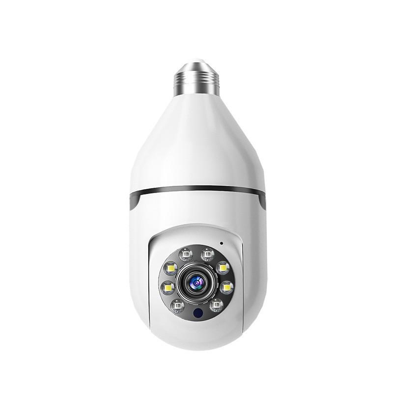 Камера наблюдения в виде лампочки E27: 360° HD WiFi, Ночное видение, 5G