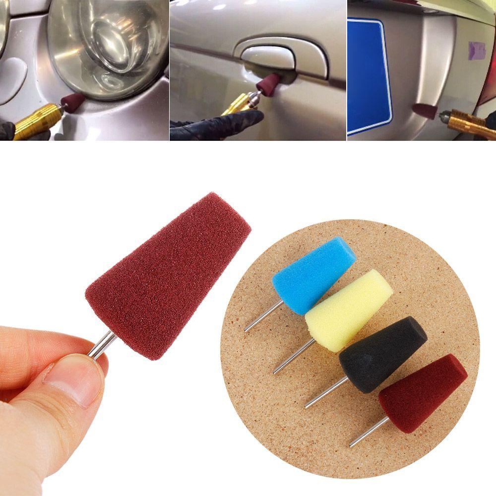 Auto Clean Metal Car Wheel Sponge Buffing Shank Hub Polish Polishing Pad