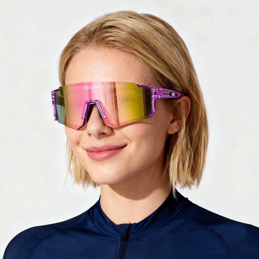 SCVCN Модные спортивные солнцезащитные очки UV400 для улицы, пешего туризма, вождения, бега, мужские, велосипедные очки MTB, женские очки для шоссейного велосипеда