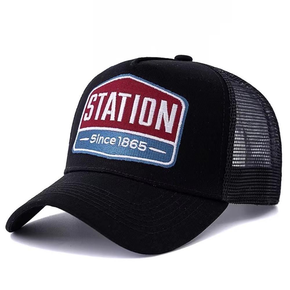 Adjustable Hip Hop Hat Embroidered Trucker Hat Classic Baseball Cap Men and Women