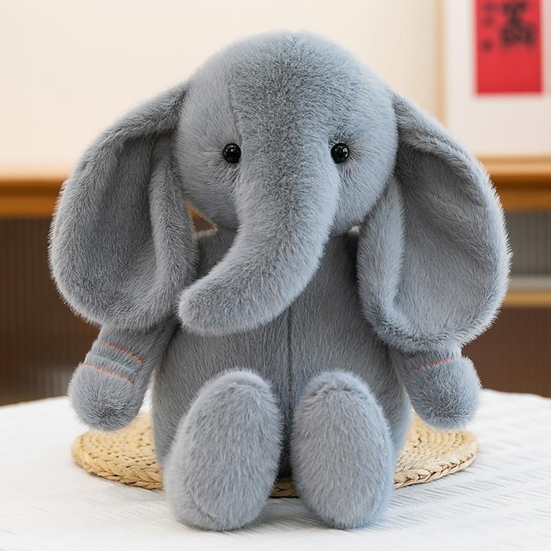 Elephant Children Plush Toy Cute Cartoon Fabric Comfort Naptime Gift Festival