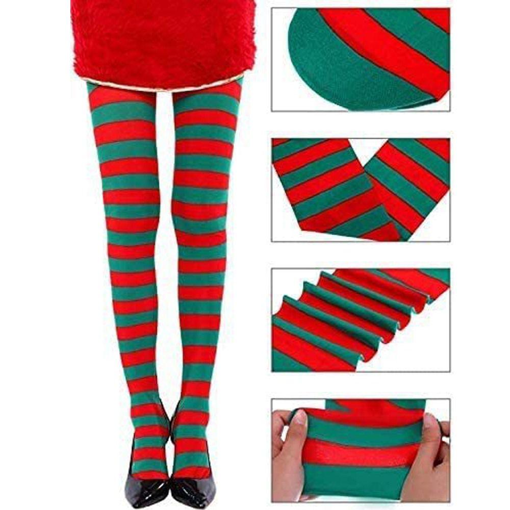 Elastic High Stockings Cosplay Long Hosiery Cute Dance Clubwear Stocks Christmas