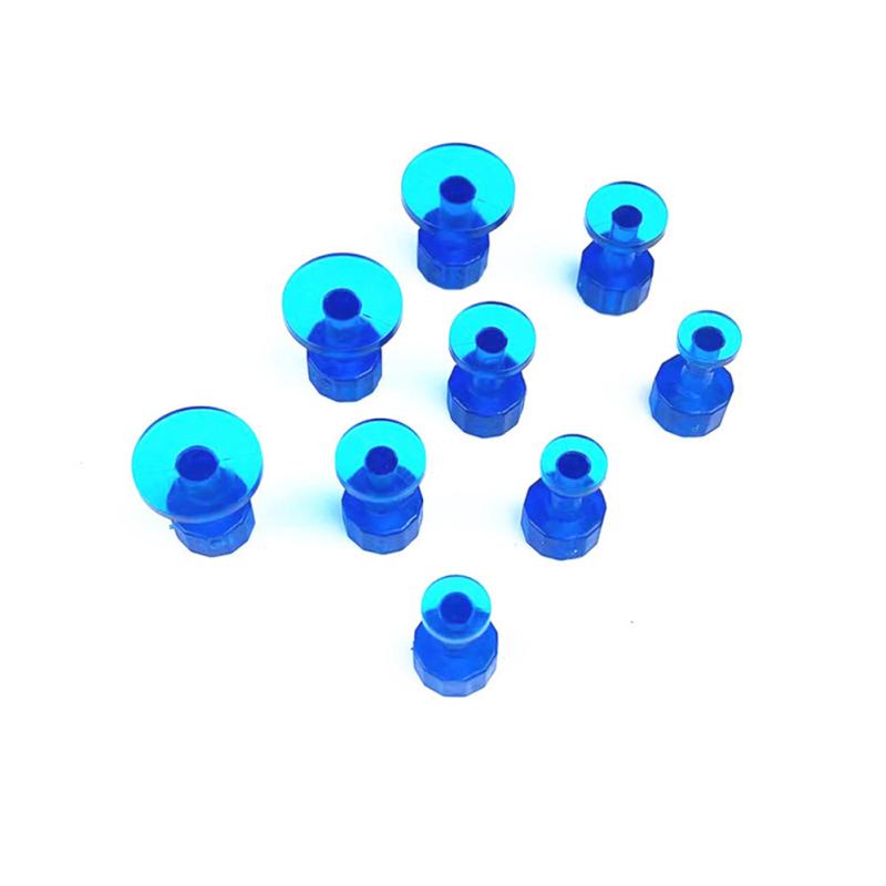 9 шт. автомобильный съемник ям, тянущие вкладки, прозрачная прокладка, инструменты для удаления вмятин, без покраски