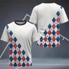 Summer Men's Outdoor Sportswear Running Fitness Short Sleeved Round Neck Top Fashionable Casual Comfortable Jersey