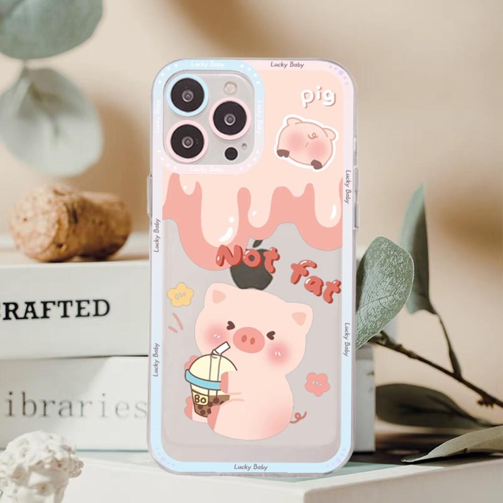 Чехол для телефона с милым мультяшным поросенком для Redmi 7 8 9 A для Redmi Note 5 7 8 9 10 11 Pro Max 4G 5G Funfas
