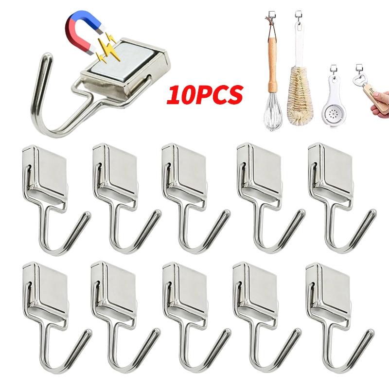 1/10 шт. прочные магнитные крючки кухонные принадлежности для приготовления пищи магнитная вешалка многоцелевой крючок для хранения вешалка для хранения в холодильнике