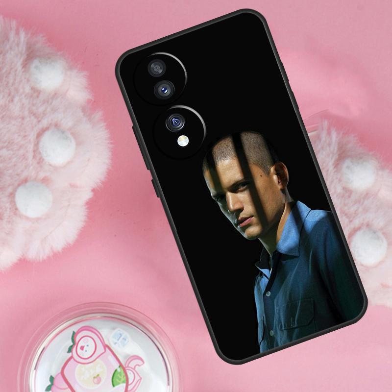 Кейс для ТВ-шоу Побег из тюрьмы для Honor Magic 7 Lite 5 6 Pro Honor 200 50 70 90 Lite X9b X9a X8b X8a X8 X9 X9c Чехол