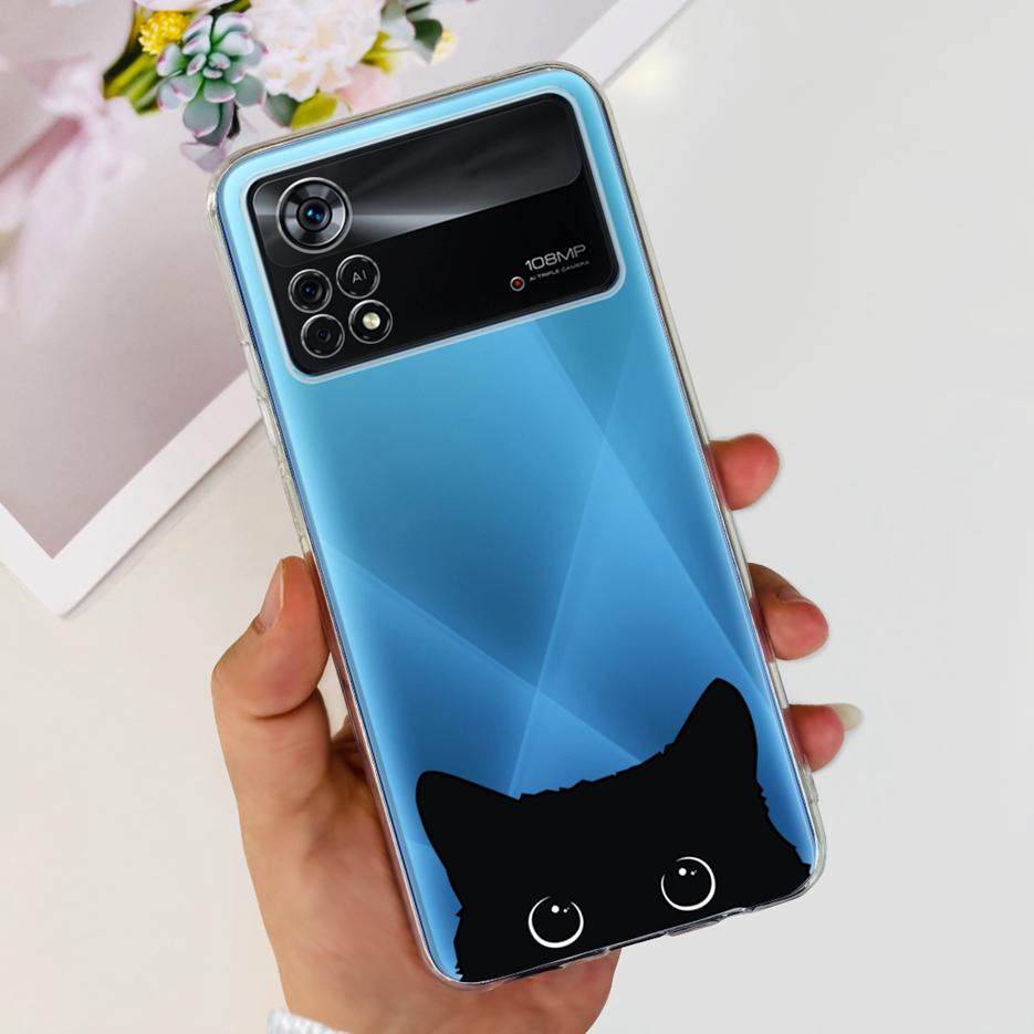 Для Xiaomi Poco X4 Pro 5G Чехол Стильный Расписной Чехол Мягкий Силиконовый Чехол для Телефона Для Xiaomi Poco M4 Pro 5G M4Pro X4Pro Fundas Coque