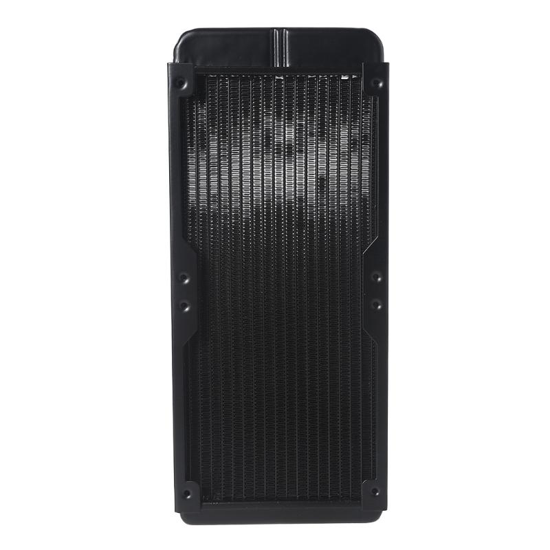 Компьютерный радиатор с водяным охлаждением, 18-трубный алюминиевый теплообменник, радиатор жидкостного охлаждения для процессора ПК, система водяного охлаждения