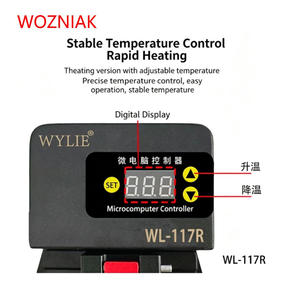 WYLIE Отделитель экрана мобильного телефона Сепаратор экрана WL-117R Нагревающая присоска Инструмент для открытия и снятия экранов Инструмент